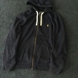 A polo hoodie